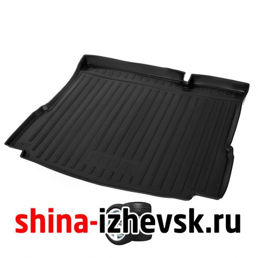 Коврик багажника Rival для Lada Xray (без полки и с пластиковой накладкой в проеме багажника) 2016- в Ижевске